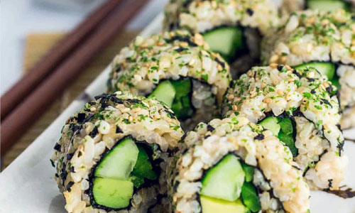 Avocado Sushi Rice